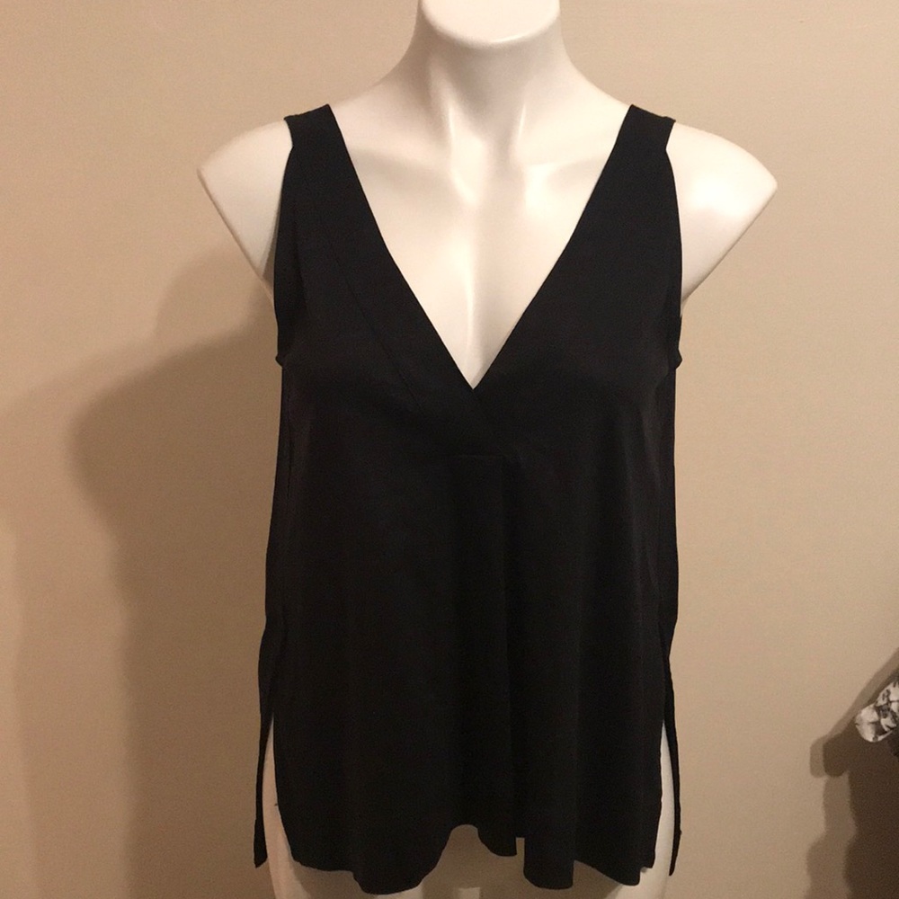 Madewell split hem thick tank